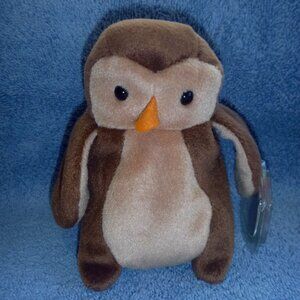 **2 FOR $25**  TY Beanie Baby "HOOT"